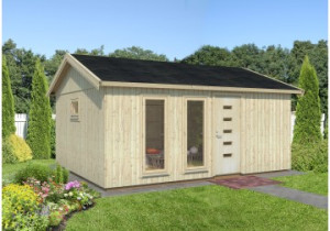 Domek Nordic CHARLOTTE, 4.48x5.48m