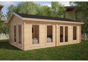 Domek drewniany RYTIS 7.10 x 4.10m  70mm