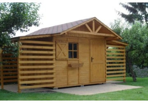 Domek ogrodowy Artur5, 6.0x3.0m 16mm