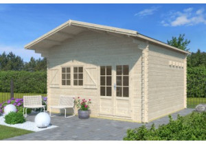 Domek letniskowy antresola REFU MOZO 4.67x4.67m 44mm