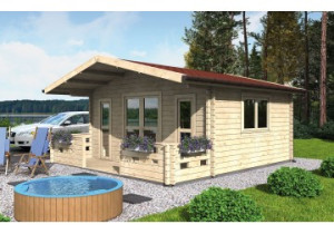 Domek letniskowy LIZBONA 5.0x4.5m 45mm
