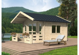 Domek letniskowy PRAGA 3.8x3.8m 45mm
