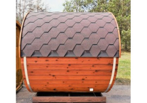 Sauna OKRĄGŁA 2,5x2,3m