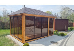 Altana Fiesta40, 3.0x4.0m dach prosty aluminiowe drzwi przesuwne
