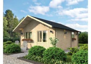 Domek letniskowy SEWILLA, 6.0x6.0m 44mm
