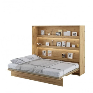 Półkotapczan Poziomy BED CONCEPT BC-14 160X200 Dąb Artisan Lenart