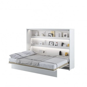 Półkotapczan Poziomy BED CONCEPT BC-05 120X200 Biały Połysk Lenart