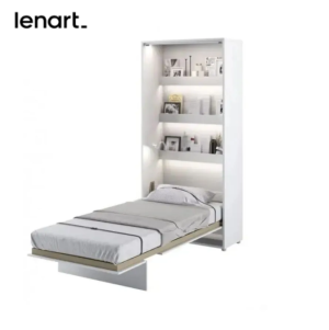 Półkotapczan Pionowy BED CONCEPT BC-03 90X200 Biały Połysk Lenart