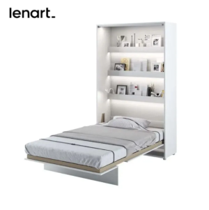 Półkotapczan Pionowy BED CONCEPT BC-02 120X200 Biały Połysk Lenart