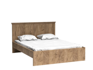 Łóżko 160x200 A5 Antica Jarstol Dąb craft złoty