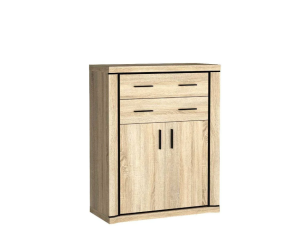 Komoda Dallas 97cm D6 dąb sonoma/dąb truflowy