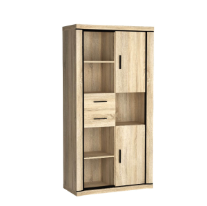 Regał Dallas 97cm D23 dąb sonoma/dąb truflowy