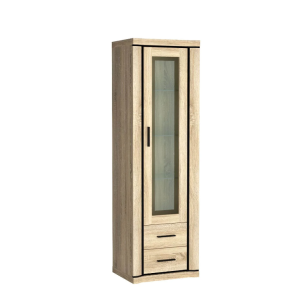 Witryna Dallas 58cm D16 dąb sonoma/dąb truflowy