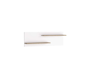 Półka na ścianę 120cm Livinio L11 dąb ribbeck/biały