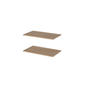 EASY EA-04 - 2x półka duża 60 - dąb scandi