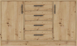 Komoda z szufladami Smart SRK1 dąb artisan