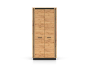 Szafa Urso 03 Dąb Craft Złoty/Czarny ML Meble