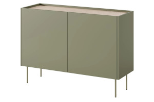 Komoda Desin 120cm Meble Bogart oliwka/dąb nagano