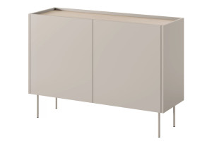 Komoda Desin 120cm Meble Bogart kaszmir/dąb nagano