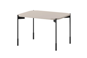 Prostokątny stolik kawowy 60cm Sonatia Meble Bogart kaszmir