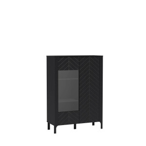 Witryna Malumi MM3 103cm Jarstol Czarny Painflow