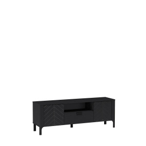 Szafka RTV Malumi MM5 160cm Jarstol Czarny Painflow