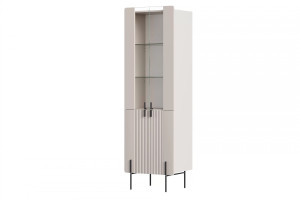 Witryna Malmi 60cm Kolekcja Malmi Meble Bogart kaszmir/crema bianca