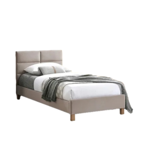 łóżko Sierra Velvet 90x200 Kolor Beż/dąb Tap. Bluvel 28