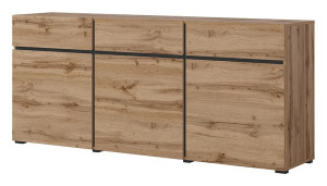Komoda 3D3S Cross 43 Dąb wotan Helvetia Wieruszów