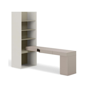 Zestaw mebli SET-WOS9PE Woow Clay Grey/Eukaliptus/Szampański Lenart