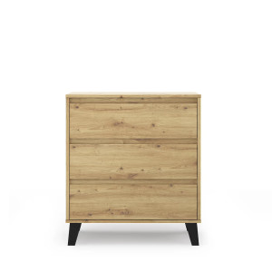 Komoda Borg 3S/70 Dąb artisan Mebelbos