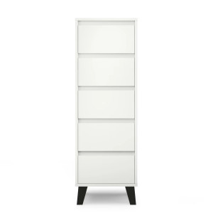 Komoda Borg 5S/40 Biały Mebelbos