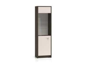 Witryna Avante 02 Dąb Windmill Dark / Cashmere Ml Meble