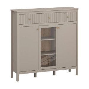 Komoda Kleo 2D1W3S Taupe Mebelbos