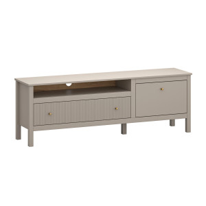 Szafka RTV Kleo 1D1S/160 Taupe Mebelbos