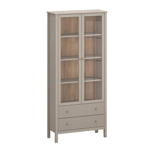 Witryna Kleo 2W2S Taupe Mebelbos