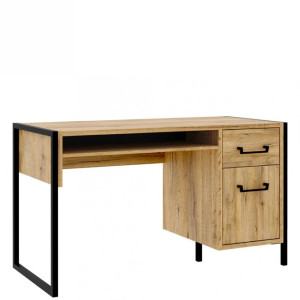 Biurko Oriental Tree HUDB212R Dąb Bartex / czarny Forte