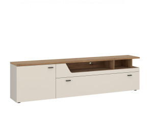 Komoda RTV Cut Out CTUF03 Dąb Coast Meble Wójcik