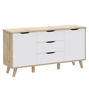 Komoda Vankka VNKK231 Dąb/Biały Meble Forte