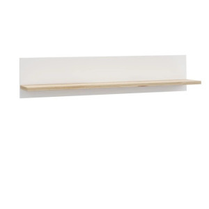 Półka ścienna 120 cm Vankka VDGB03 Dąb/Biały Meble Forte
