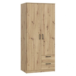 Szafa 80 cm z szufladami Niko NIKS81-D78 Dąb Artisan Meble Forte