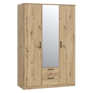 Szafa 120 cm z lustrem Niko NIKS82-D78 Dąb Artisan Meble Forte