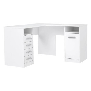 Biurko narożne 125x125 cm NET106 OFDB125-120 Biały Meble Forte