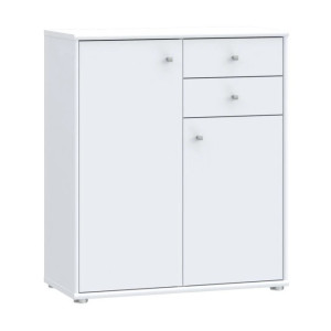 Komoda dwudrzwiowa Archbox T2KK50 biały