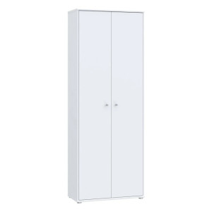 Szafa z półkami wysoka Archbox T2KK821 biały