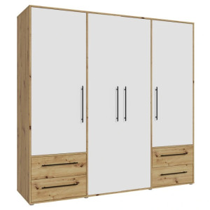 Szafa Jupiter MKSS846-C830 Dąb Artisan/Biały Meble Forte