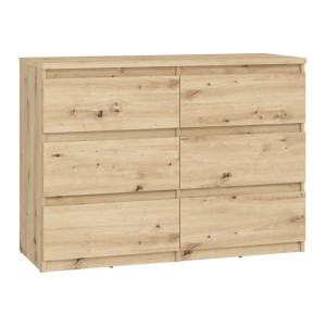 Komoda 6S Chelsea CHLK24-D78 Dąb Artisan Meble Forte