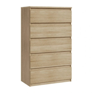 Komoda 5S Chelsea CHLK45-D30F Dąb Sonoma Meble Forte