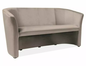 Sofa Tm-3 Velvet 3-osobowa Bluvel 40 - Ciemny Beż