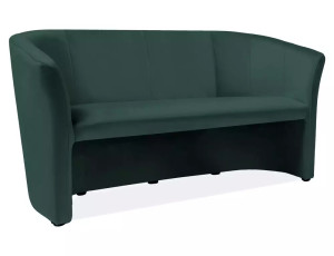 Sofa Tm-3 Velvet 3-osobowa Bluvel 78 - Zielony